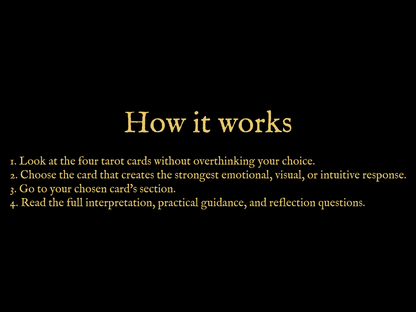 how tarot reading works